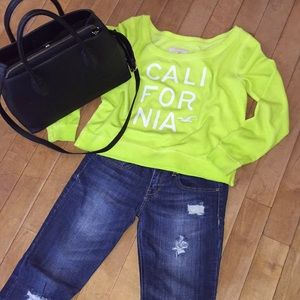 Hollister Oversized Fleece Long Sleeve